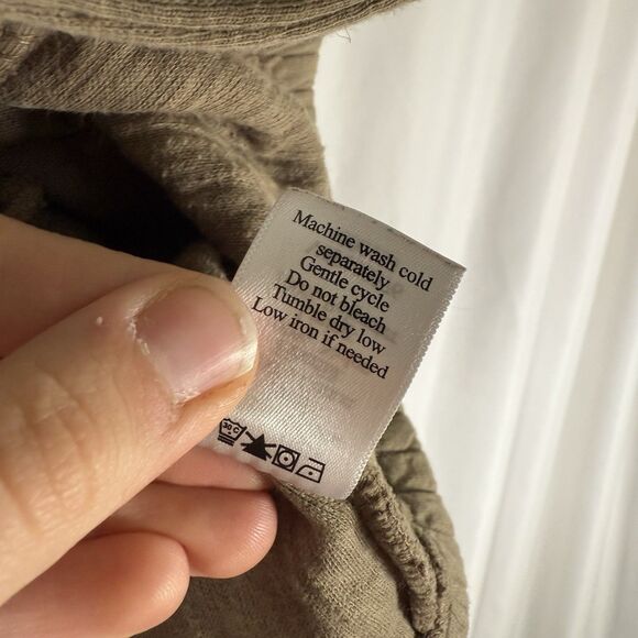 Coldwater Creek Blazer Women's 4 Petite Green Collared Button Up Long Sleeve - Picture 7 of 10